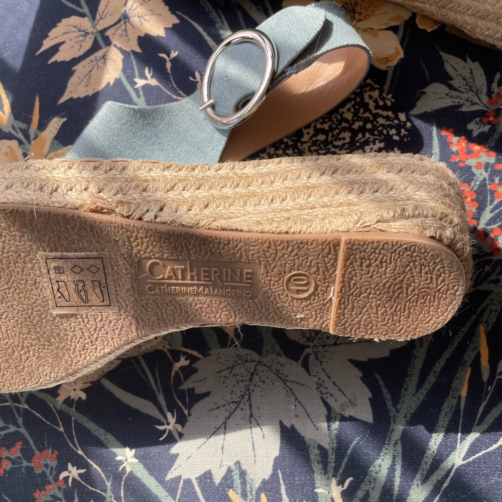 Catherine Malandrino Light Blue Espadrilles - Picture 7 of 7